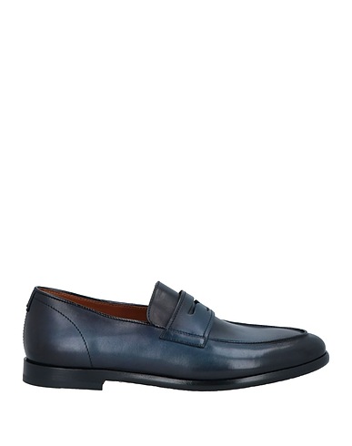 DOUCAL'S Loafers Midnight blue Leather