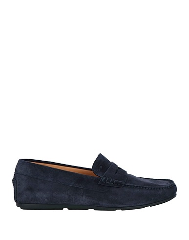 SANTONI Loafers Midnight blue Leather