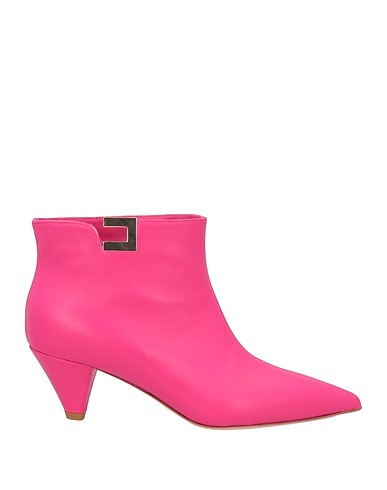 ELISABETTA FRANCHI Ankle boot Magenta Leather