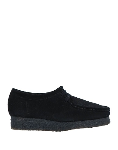 CLARKS ORIGINALS Laced shoes Black Leather