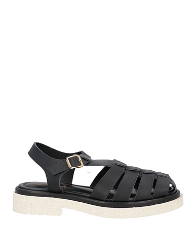 OA NON-FASHION Sandalen Schwarz Kalbsleder