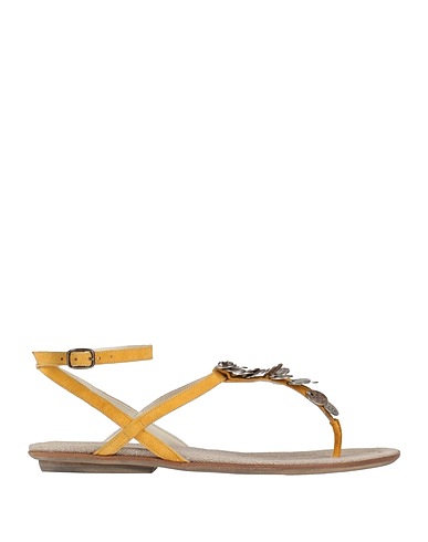 HENRY BEGUELIN Flip flops Marigold Leather