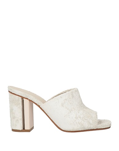 STEPHEN VENEZIA Sandals Ivory Textile fibers