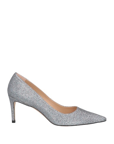STUART WEITZMAN Pump Silver Textile fibers