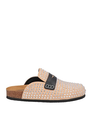 JW ANDERSON Mules and clogs Beige Calfskin