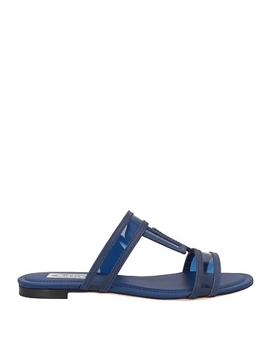TOD'S Sandals Navy blue Leather