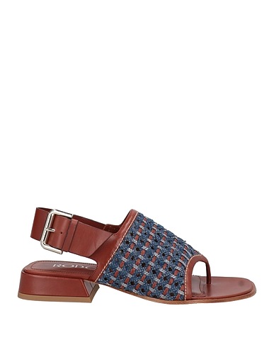 RODO Flip flops Brown Leather