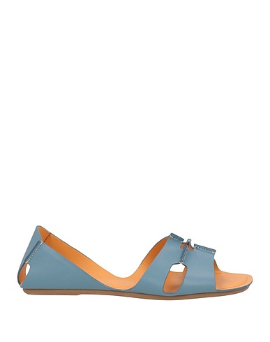 RODO Sandals Pastel blue Leather