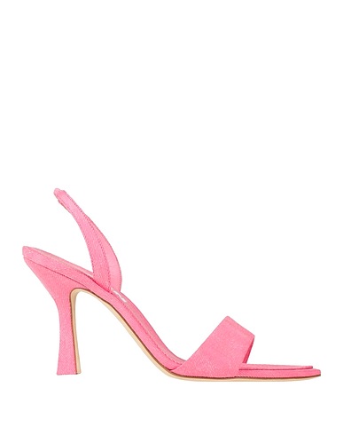 3JUIN Sandals Pink Textile fibres
