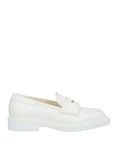 3JUIN Loafers Ivory Leather
