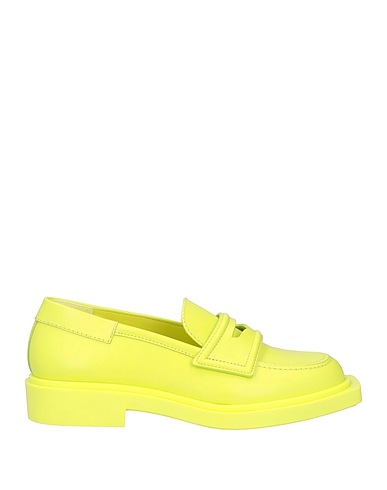 3JUIN Mocassino Verde lime Pelle