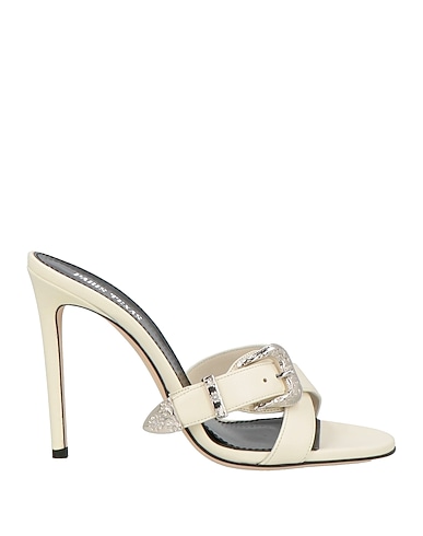 PARIS TEXAS Sandals White Leather