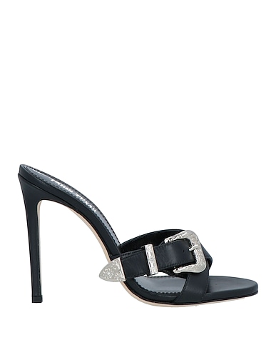 PARIS TEXAS Sandals Black Leather
