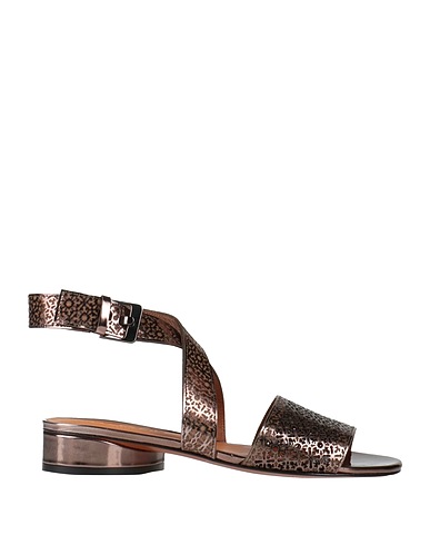 CLERGERIE Sandals Bronze Leather