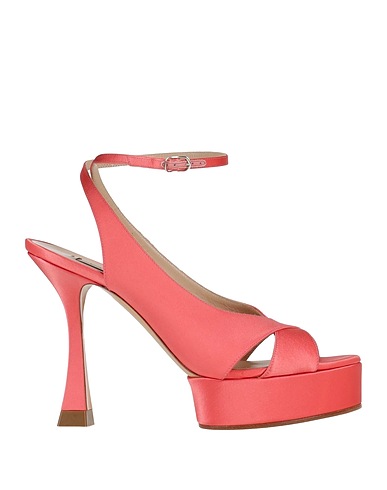 CASADEI Sandals Magenta Textile fibers