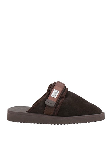 SUICOKE ミュール＆サボサンダル ダークブラウン 牛革