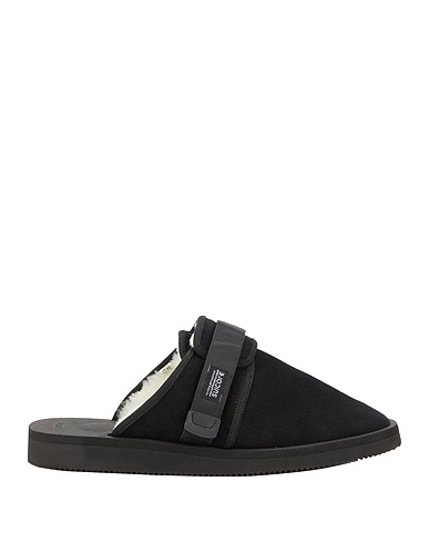 SUICOKE Mules and clogs Black Cow leather