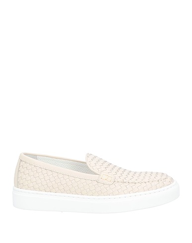DOUCAL'S Loafers Cream Leather