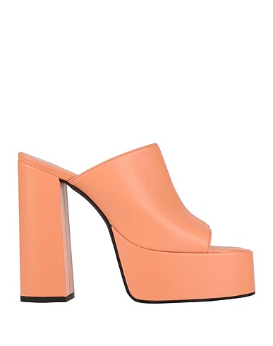 GIAMPAOLO VIOZZI Sandals Salmon pink Leather