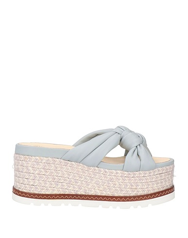 ESPADRILLES Espadrilles Sky blue Leather