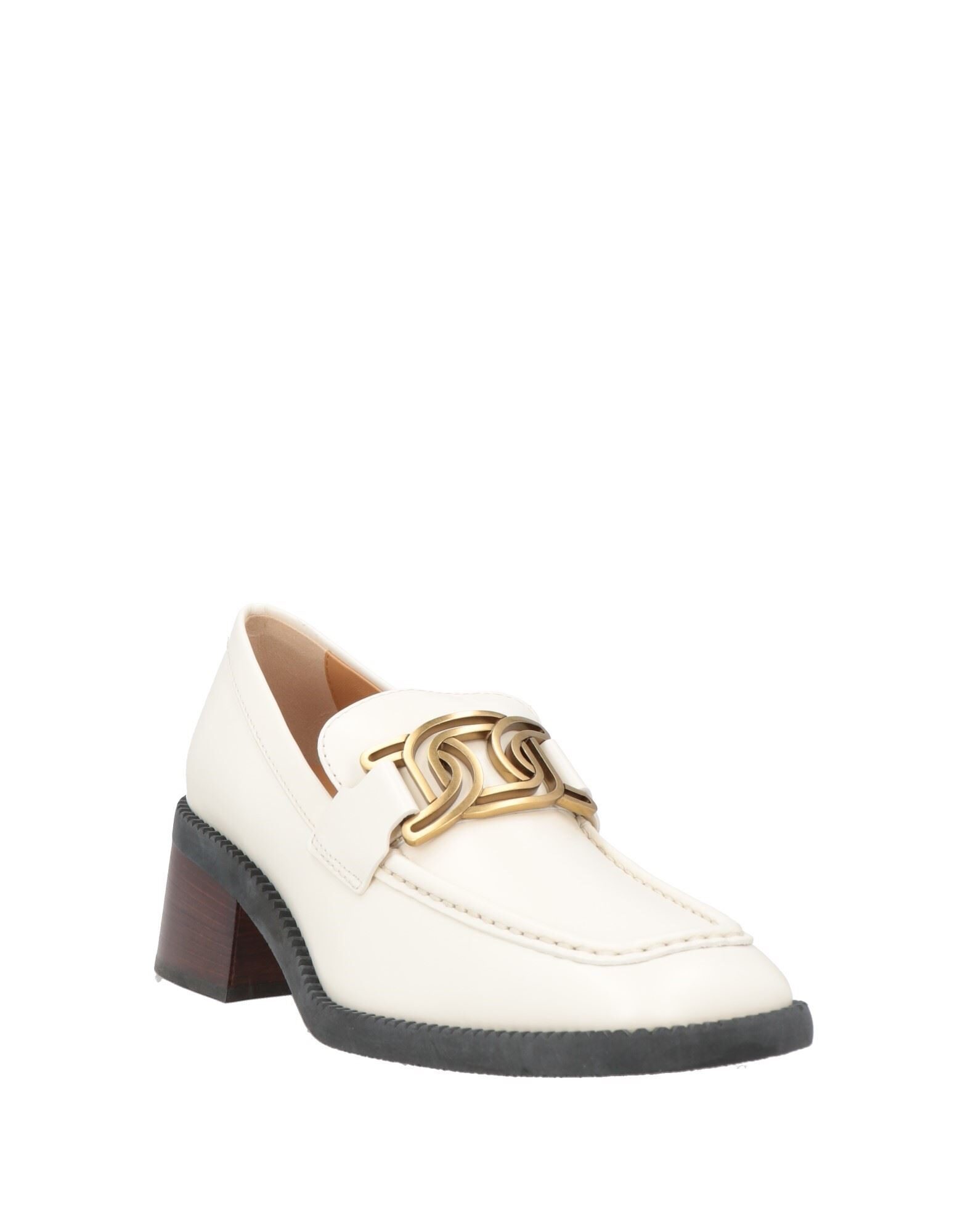 TOD'S シューズ | モカシン ホワイト レディース | YOOX