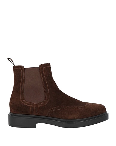 SANTONI Stivaletti Marrone Pelle