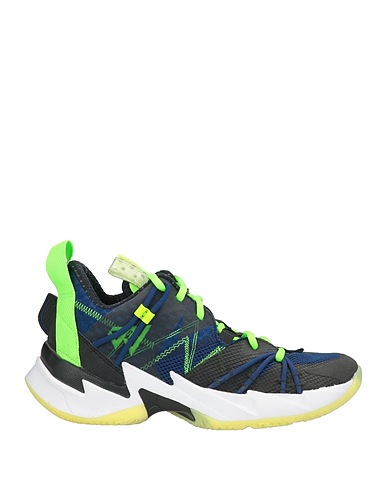JORDAN Sneakers Blue Textile fibers