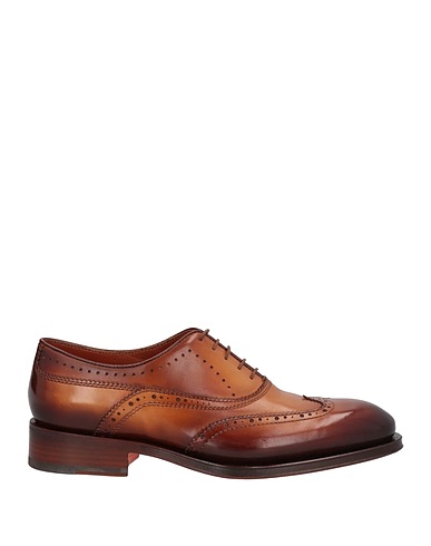 SANTONI Chaussures à lacets GOODYEAR Marron Cuir