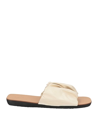 JIL SANDER Sandals Ivory Leather