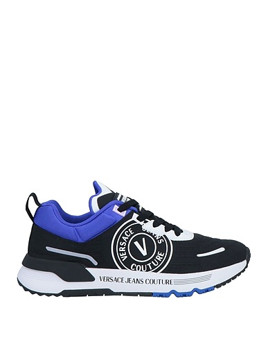 VERSACE JEANS COUTURE Sneakers Nero Fibre tessili, Materiale sintetico