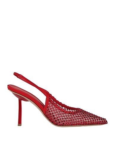 LE SILLA Décolleté Rosso Fibre tessili