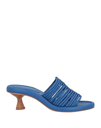 PALOMA BARCELÓ Sandals Azure Leather