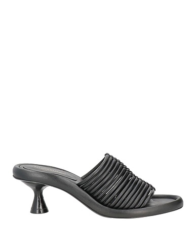 PALOMA BARCELÓ Sandals Black Leather