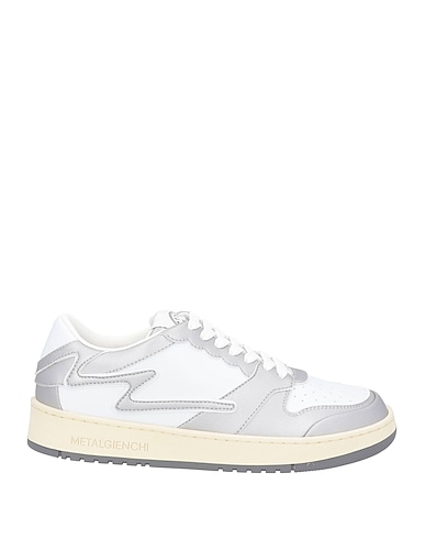 METAL GIENCHI Sneakers Leder, Gewebefasern