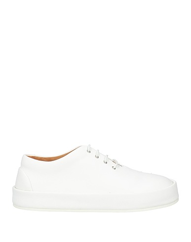 MARSÈLL Laced shoes White Leather