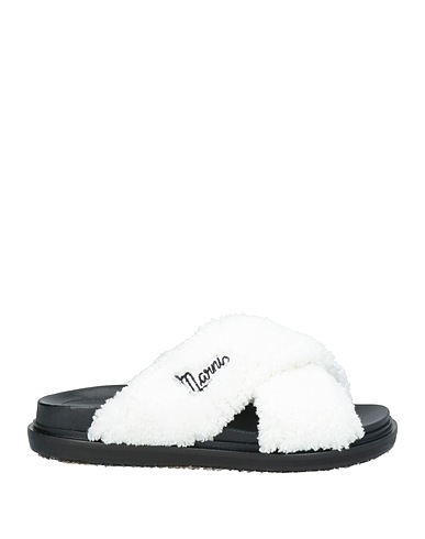 MARNI Sandali Bianco Fibre tessili