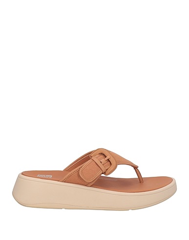 FITFLOP Infradito Cammello Pelle, Fibre tessili