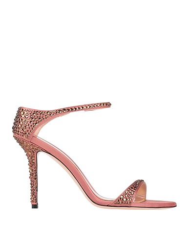 GEDEBE Sandals Antique rose Textile fibers