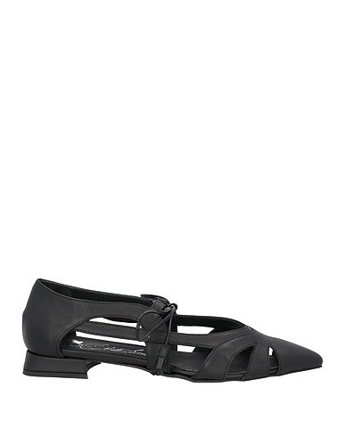 KATE LIBERTINE Ballerines Noir Cuir