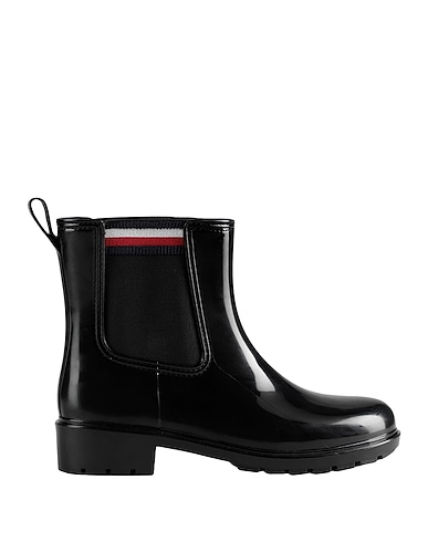 TOMMY HILFIGER Ankle boot Black 100% TPE - Thermoplastic Elastomer