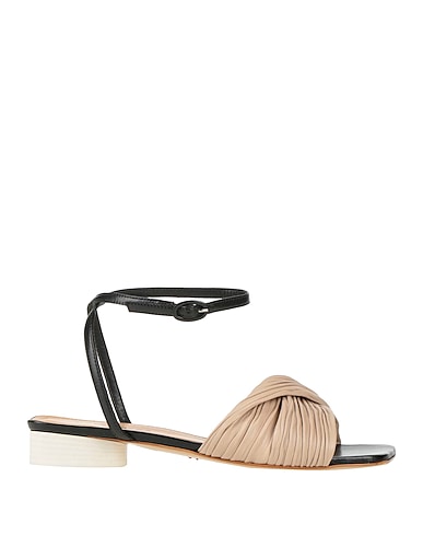 HALMANERA Sandals Sand Leather