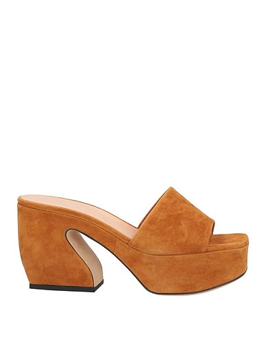 SI ROSSI by SERGIO ROSSI Sandals Camel Leather