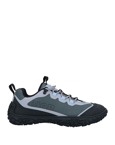 DIOR HOMME Sneakers Charcoal Rubber, Textile fibers