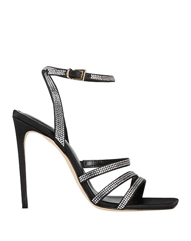 NCUB Sandals Black Textile fibres
