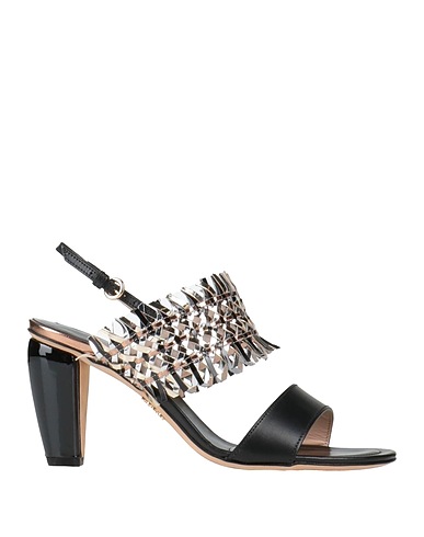 RODO Sandals Black Leather