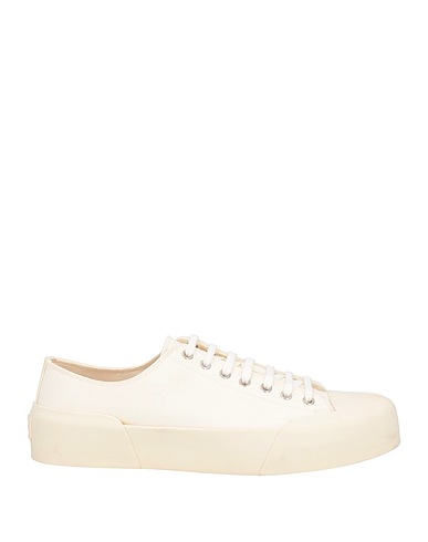 JIL SANDER Sneakers Ivory Textile fibres