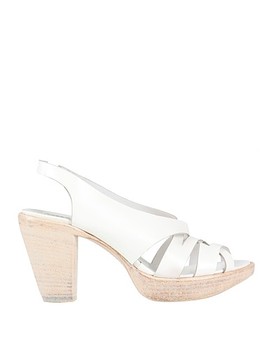 ROCCO P. Sandals White Leather