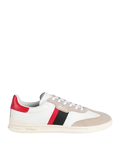 POLO RALPH LAUREN Sneakers Khaki 89% Leather, 11% Textile fibres