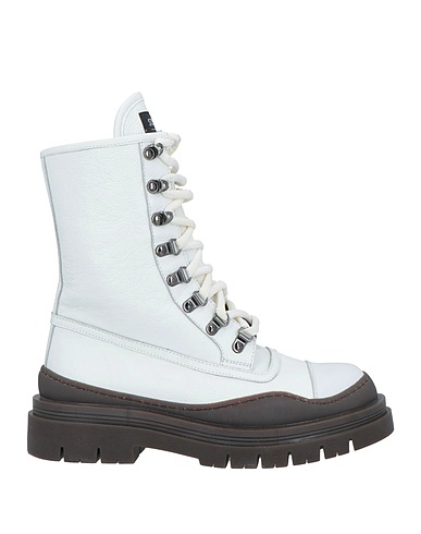 STOKTON Ankle boot White Leather