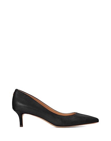 LAUREN RALPH LAUREN Décolleté ADRIENNE LEATHER PUMP
 Nero 100% Pelle